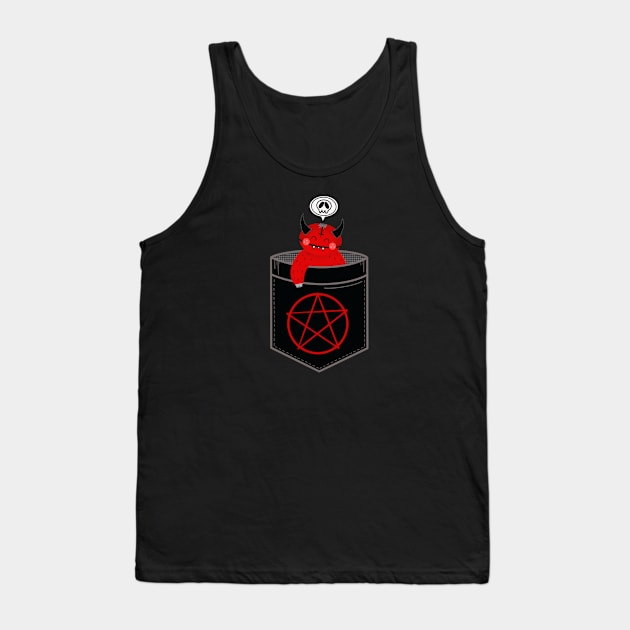 Satan In My Pocket Tank Top by KirstyFinnigan